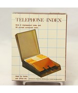 Licken 1983 Telephone Index no 113 8 Index + 80 Printed Contoured Cards - $25.53 CAD