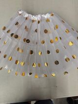 Polka Dot Tutu Skirt Ballet Dress White Size L - $66.39 MXN Polka Dot Tutu Skirt Ballet Dress White Size L - $66.39 MXN
