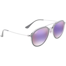 Ray-Ban RB4253 6337S5 50mm Sunglasses Top Grey on Transparent / Gradient... - $178.00