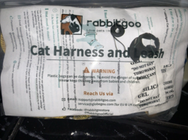 Reflective Pet Cat Harness and Leash Escape Proof Adjustable Vest for Ca... - $8.79