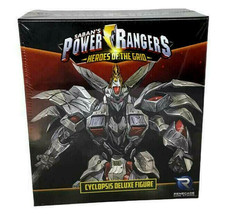 Sabans Power Rangers Heroes of the Grid Cyclopsis Deluxe Figure War Zord... - $38.56
