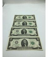 NEW Uncirculated Two Dollar Bills Series 2017A $2  Sequential Notes  Lot... - €20,47 EUR
