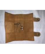 Drafting Bow Vtg Compass With Folding Leather Case Pouch  - $470.99 MXN