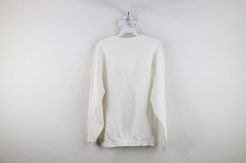Vintage 90s Mens Medium Pritchards Cardiff Wales Dragon Sweatshirt White USA Item image 9
