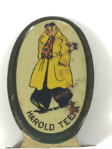 1940’s &quot;Harold Teen&quot; Comic Character, Cracker Jacks Tin Toy Prize. Carl ... - £16.57 GBP