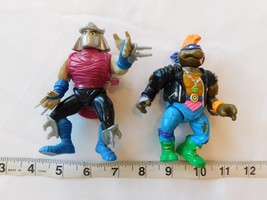 Teenage Mutant Ninja Turtles Slice N&#39; Dice Shredder &amp; Punk Rocker Don Ac... - $39.59