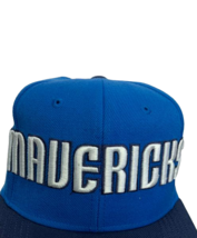 Adidas Jeunesse Dallas Mavericks Sur Escarpin Réglable Chapeau, Bleu/Nav... - $17.80