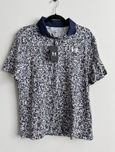 $60 Under Armour Men&#39;s UA Matchplay Polo Shirt-Down Pour- Size: Medium -... - $827.93 MXN