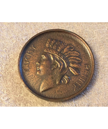 Lucky Penny Souvenir Crater Lake OR 2 3/4&quot; Indian Head - £10.75 GBP