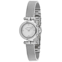 Gucci Women&#39;s Diamantissima Silver Dial Watch - YA141512 - $874.46