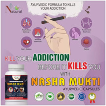 Relifo Natural Nasha Mukti Ayurvedic Capsules Kills Your Addiction (60 Capsules) - £28.84 GBP