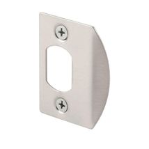 Prime-Line 2-1/4 in. H X 1-5/8 in. L Satin Nickel Gray Steel Latch Strik... - $7.95