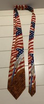 We The People Necktie Red White and Blue United States Flag - £6.41 GBP