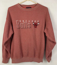 Vintage Chicago Bulls Sweatshirt Crewneck Magic Johnson T’s Medium NBA 90s - $49.99