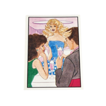 VINTAGE 1989 MATTEL FIGURINE PANINI BARBIE ALBUM STICKER NOS NEW OLD STO... - $9.41
