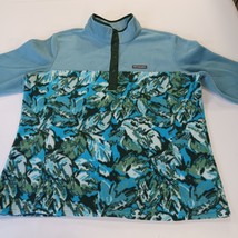 Columbia AL2906 Women's 2XL Green 1/4 Zip Pullover Fleece Lightweight Sweatshirt image 13