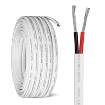 12 Gauge Duplex Marine Wire Tinned Copper Boat Cable, 20Ft 12 Awg Standa... - $54.99