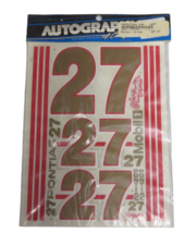 Vintage Autographics Rusty Wallace Decal Sticker nascar RC10 Losi oval NEW - $11.83