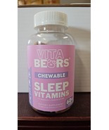 VitaBears Sleep Vitamins Gummies L-Theanine Melatonin  60pc - £26.67 GBP