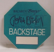 GLORIA ESTEFAN - VINTAGE ORIGINAL CONCERT TOUR CLOTH BACKSTAGE PASS - $10.00