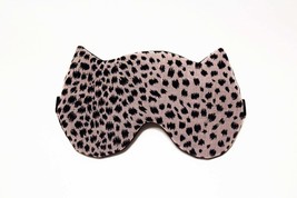Cat sleep mask, Pink kitty travel mask, Day dreamer and cat mom gift - $15.99