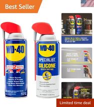 Multi-Use Product and Silicone Lubricant Combo Pack, Smart Straw Sprays ... - $37.11