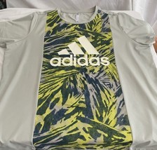 Adidas T-Shirt Multi Sport Halo Green Logo Primegreen Short Sleeve Aeroready XL - £15.03 GBP
