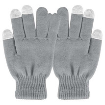 [Pack of 2] Unisex Winter Knit Gloves Touchscreen Outdoor Windproof Cycling S... - £23.30 GBP