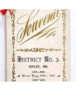 1907 Ripley Main School Pupil List Winter Term District Number 3 Souveni... - $101.19 CAD