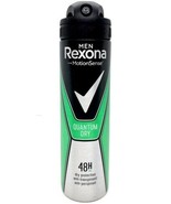 Rexona Men QUANTUM DRY no stains antiperspirant spray 150ml- FREE SHIP - £7.31 GBP
