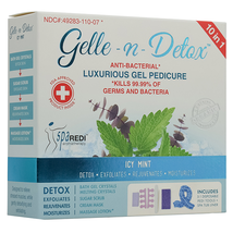 (6) Spa Redi Gelle-n-Detox Luxurious Gel Pedicure System - Icy Mint image 2