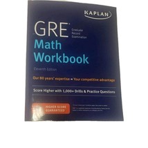 Kaplan Test Prep Ser.: GRE Math Workbook : Score Higher with 1,000+ Dril... - $5.73