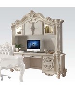 Versailles Executive Computer Desk w/Hutch, Bone White Finish - €2.800,76 EUR