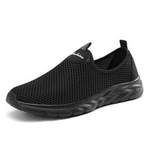 Summer   Men Shoes Lightweight Flats Slip On Loafers Plus Size Male Tennis Sneak - £58.60 GBP