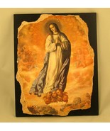 Icon Catholic The Virgin - Francisco de Zurbaran - RARE Medium Replica #... - $87.21 CAD