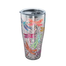Tervis Dragonfly Mandala 30 oz. Stainless Steel Tumbler W/ Lid New - £17.57 GBP