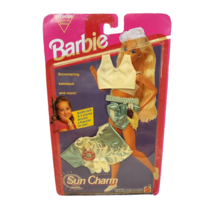 Vintage 1993 Barbie Mattel Sun Charm Fashions Swimsuit Outfit New # 10799 - £18.76 GBP