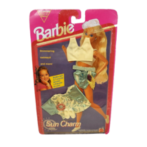 VINTAGE 1993 BARBIE MATTEL SUN CHARM FASHIONS SWIMSUIT OUTFIT NEW # 10799 - $23.75