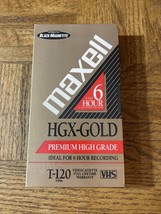Maxell T-120 HGX Gold Brand New VHS - £9.19 GBP