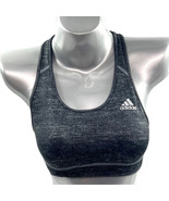 Adidas Climacool Techfit Sport Bra Womens Sz Small Gray Workout Athletic - $301.06 MXN