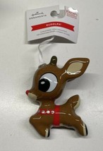 2021 Hallmark Rudolph The Red Nosed Reindeer Shatterproof Christmas Ornament New - £14.22 GBP