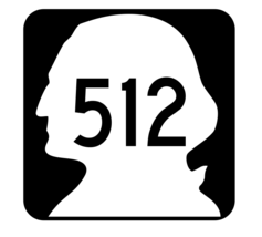 Washington State Route 512 Sticker R2928 Highway Sign Road Sign - $1.45+