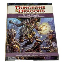 Divine Power Dungeons &amp; Dragons DND 4th Ed Book 2009 Roleplaying HC - $34.59