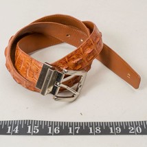 Luxury Reptile Leather Skin Men&#39;s Belt - £128.33 GBP