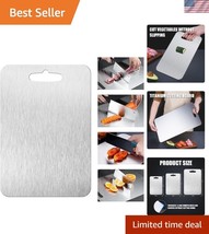 18x12 Pure Titanium Cutting Board - Double-Sided, Anti-Scratch Kitchen E... - $54.00