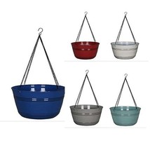 Hanging Planter Garden Decor Indoor Outdoor Plant Pot Holder With Hook New - £19.49 GBP