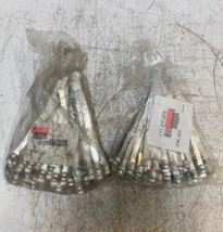 2 Qty Strap Seals 8-27/64in Lg 5/8in Wd 2YJZ8, 1990942, 1056452 Pk of 50... - €29,82 EUR 2 Qty Strap Seals 8-27/64in Lg 5/8in Wd 2YJZ8, 1990942, 1056452 Pk of 50... - €29,82 EUR