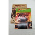 Lot Of (2) Indians Jones Temple Of Doom And The Last Crusade Books - $43.55