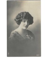 Antique Lithograph Postcard – Edwardian Lady Portrait – Printed in Germany - $20.83 CAD