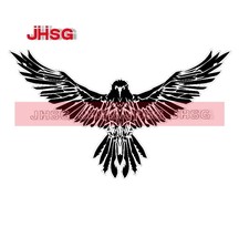 Car Sticker Eagle Wing Sticker Cool Car Home Decoration Racing Car Decoration St - $85.12